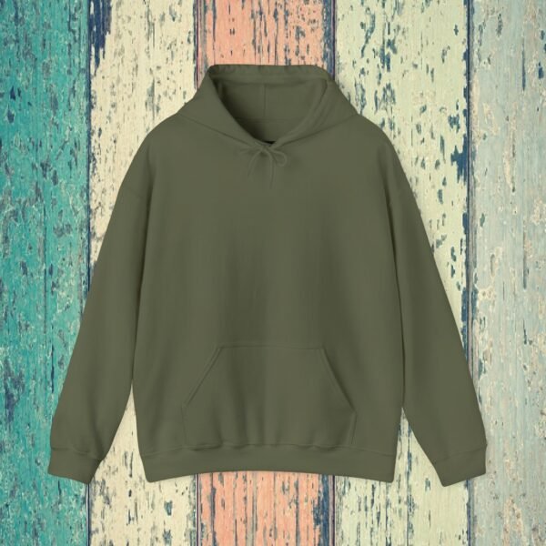 Unisex military green Heavy Blend Hooded
