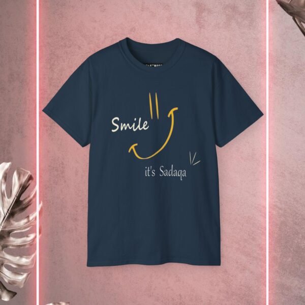 Smile is sadaqa Unisex Ultra Cotton Tee - Image 17
