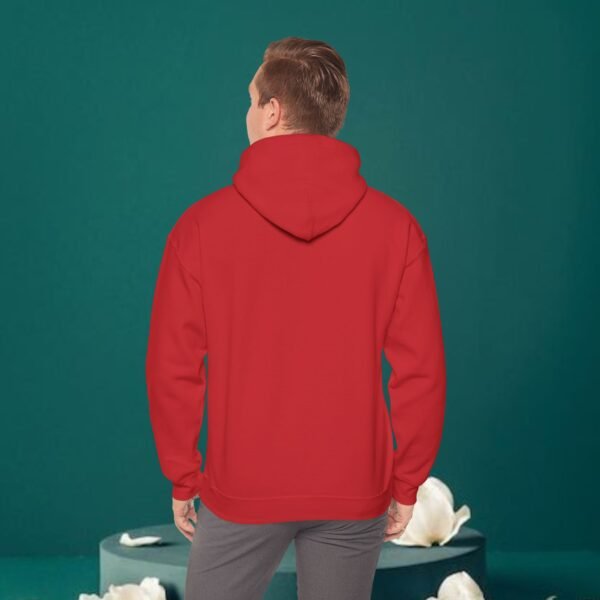 Unisex red Heavy Blend Hooded - Image 7