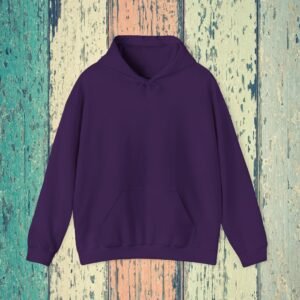 Unisex purple Heavy Blend Hooded