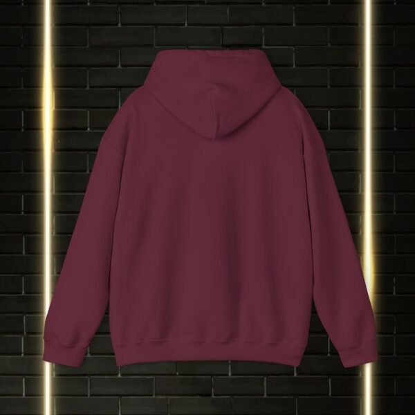 Unisex Maroon Heavy Blend Hooded - Image 2