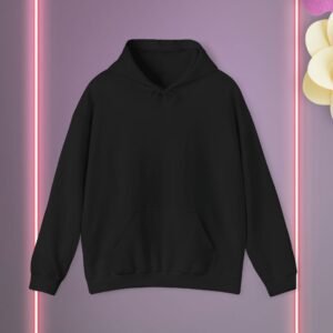 Unisex Black Heavy Blend Hooded