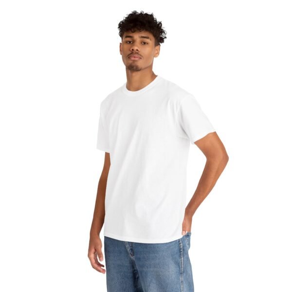 White color Unisex Tee - Image 22