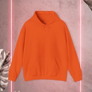 Unisex orange Heavy Blend Hooded