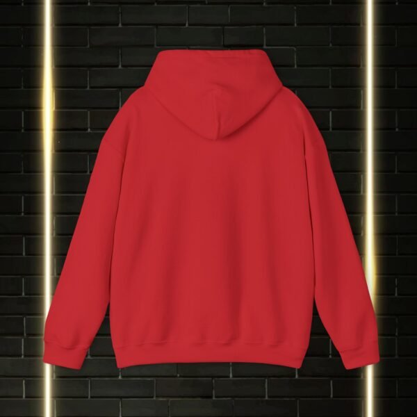 Unisex red Heavy Blend Hooded - Image 2