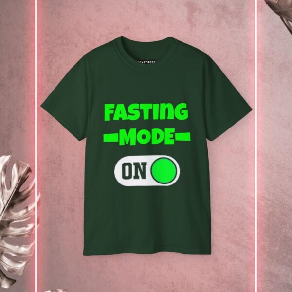 Fasting mode is on Unisex Ultra Cotton Tee - Image 5