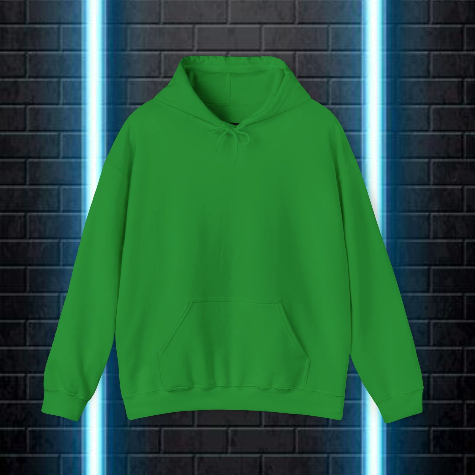 Unisex Irish green Heavy Blend Hooded