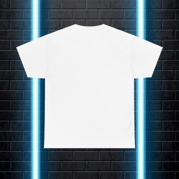 White color Unisex Tee - Image 3