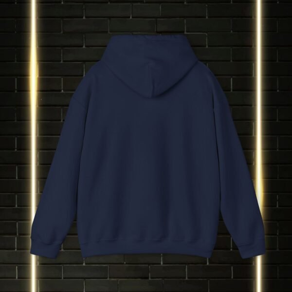 Unisex navy Heavy Blend Hooded - Image 2
