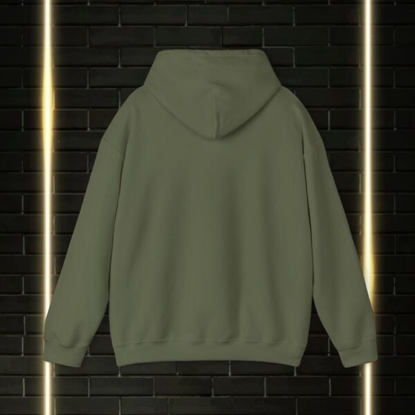 Unisex military green Heavy Blend Hooded - Image 2