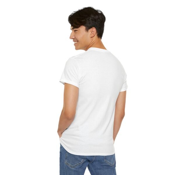 White color Unisex Tee - Image 15