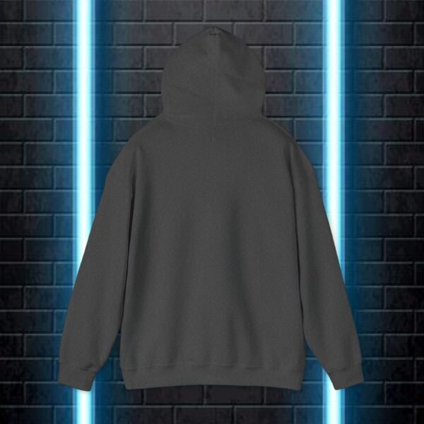 Unisex dark heather Heavy Blend Hooded - Image 3