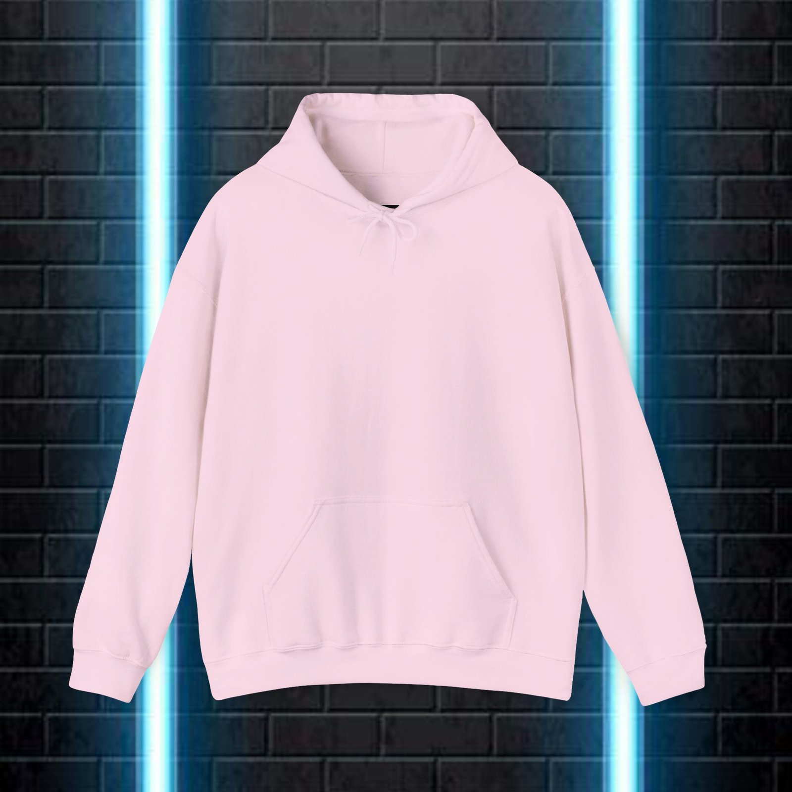 Unisex light pink Heavy Blend Hooded