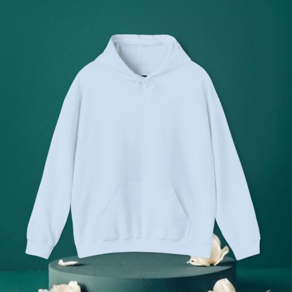 Unisex light blue Heavy Blend Hooded