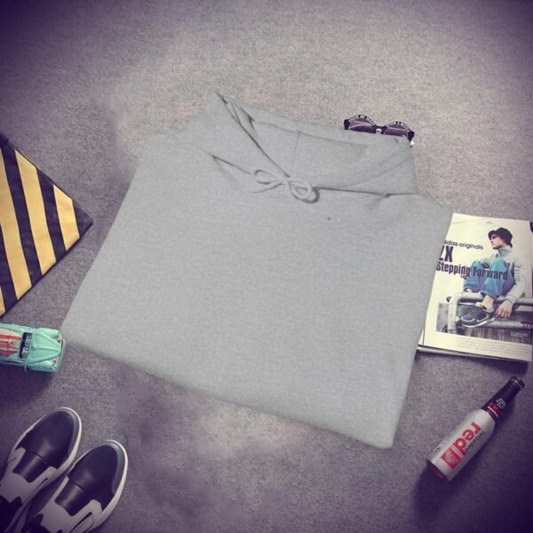 Unisex sport grey Heavy Blend Hooded - Image 4