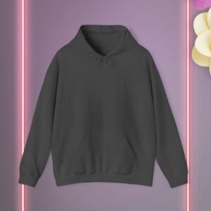 Unisex dark heather Heavy Blend Hooded