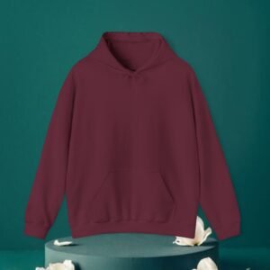 Unisex Maroon Heavy Blend Hooded