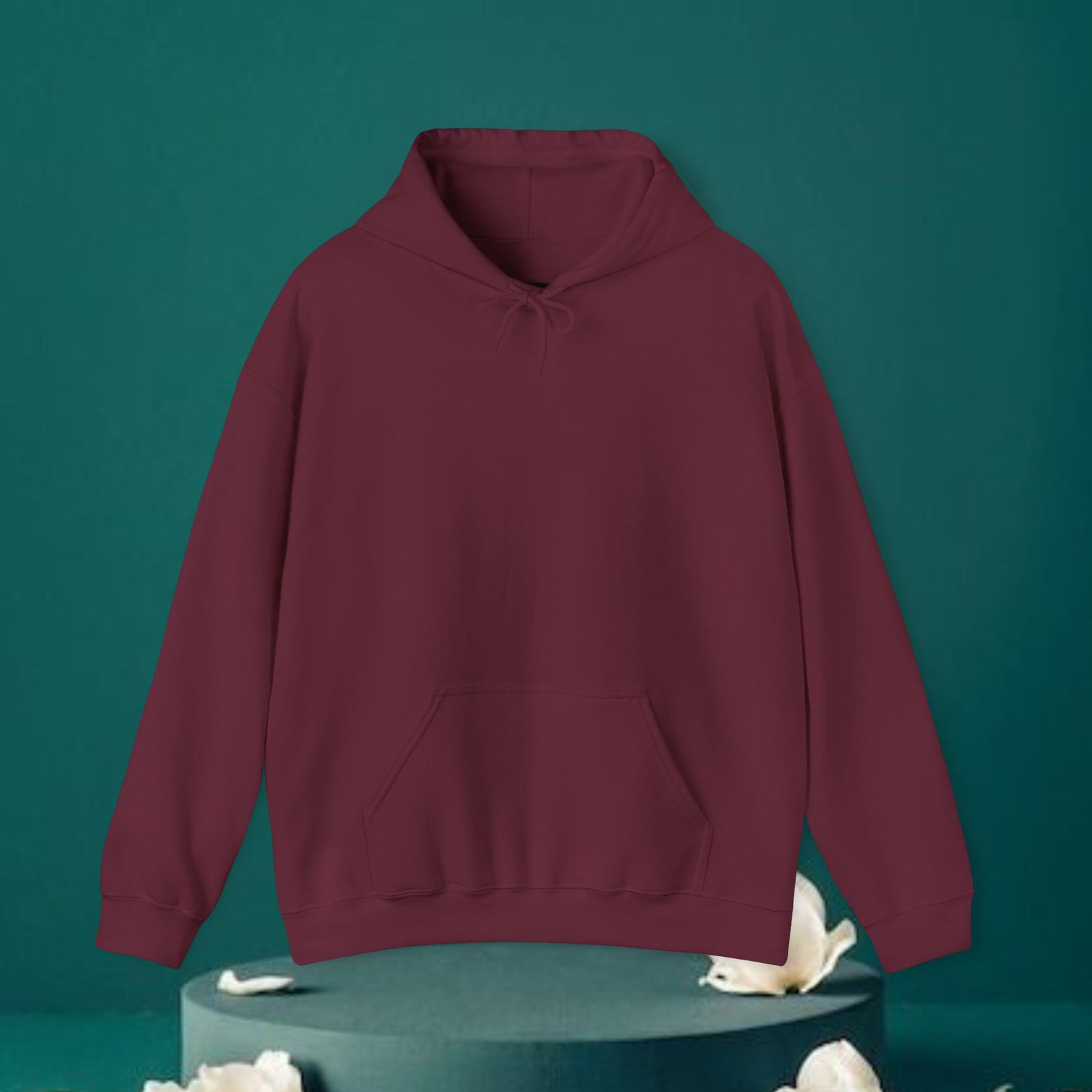 Unisex Maroon Heavy Blend Hooded