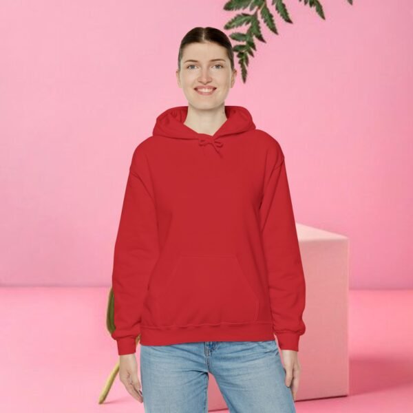 Unisex red Heavy Blend Hooded - Image 6