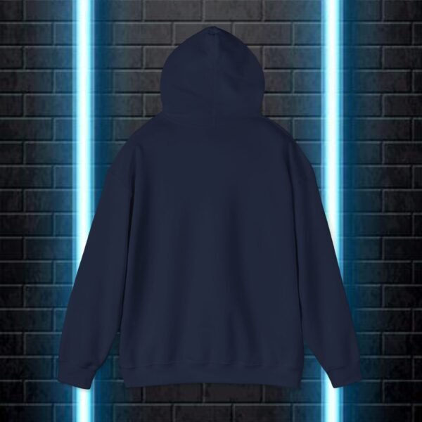 Unisex navy Heavy Blend Hooded - Image 3