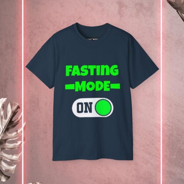Fasting mode is on Unisex Ultra Cotton Tee - Image 13