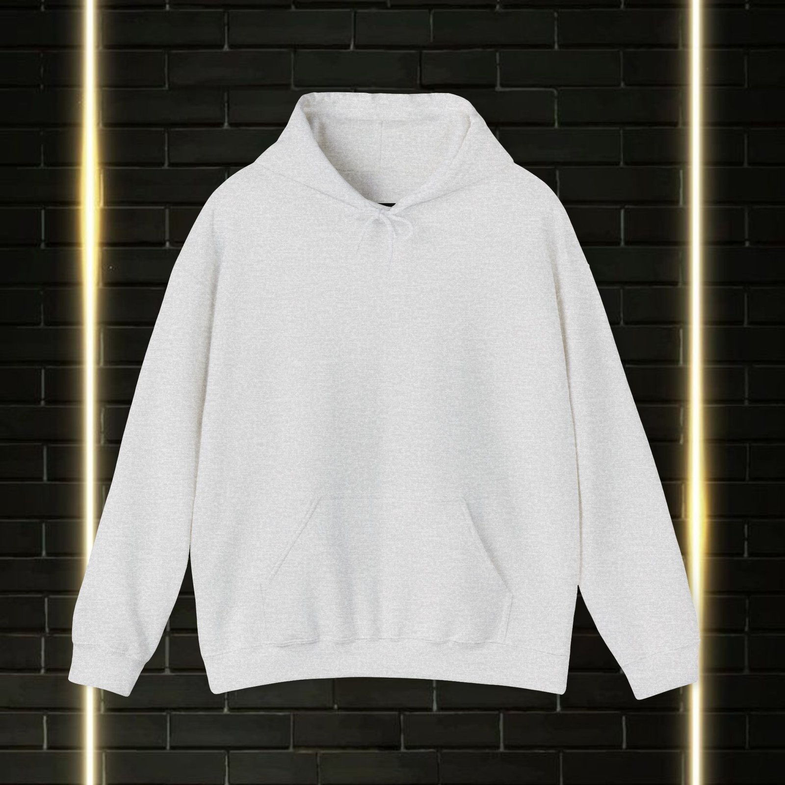 Unisex Ash Heavy Blend Hooded