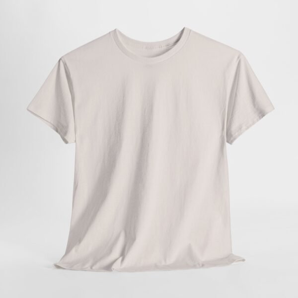 ice grey color unisex Cotton Tee