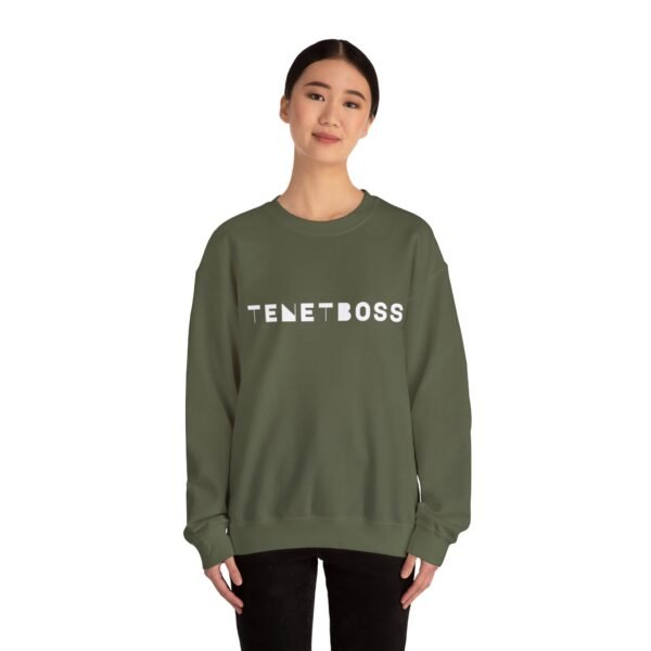 Unisex Heavy Blend™ Crewneck Sweatshirt - Trendy TENETBOSS Logo - Image 15
