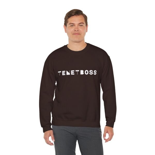 Trendy Unisex Crewneck Sweatshirt - TENETBOSS Design for Casual Comfort - Image 27