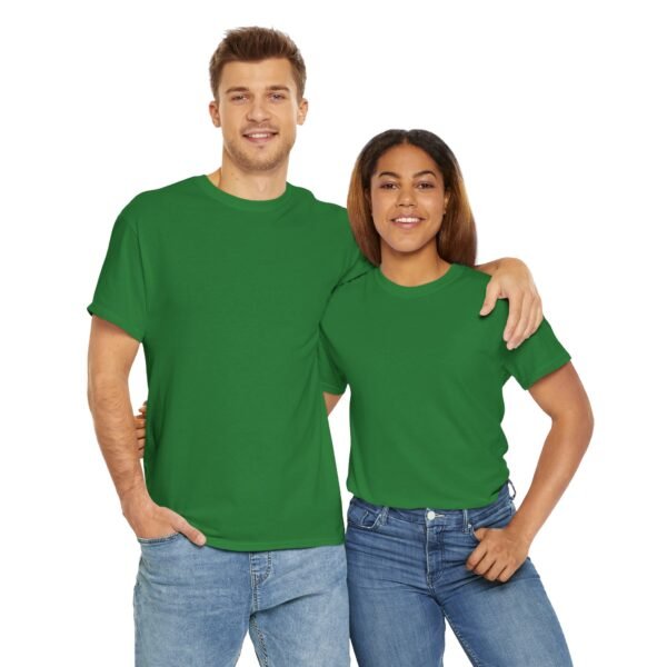 Green color (Turf Green ,Antique Irish Green ,Irish Green) unisex Cotton Tee - Image 19