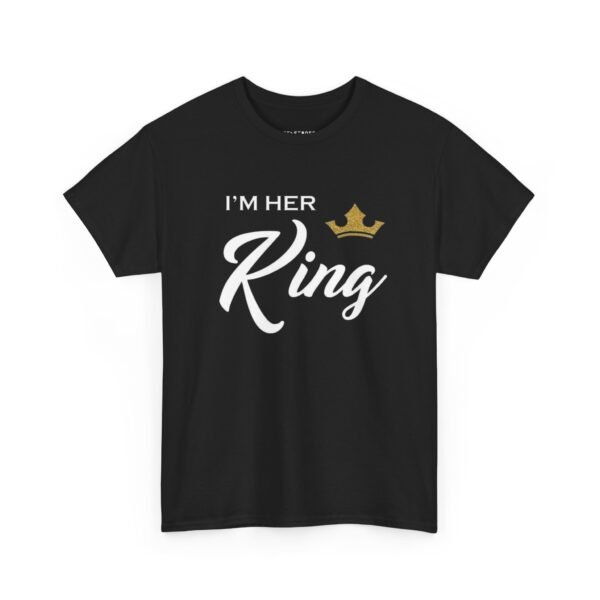 I'm Her King Unisex Heavy Cotton Tee | Perfect Gift for Partners - Image 11