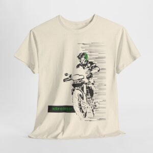 Xtreme Motorcycle Unisex Heavy Cotton Tee - Perfect for Adventure Lovers