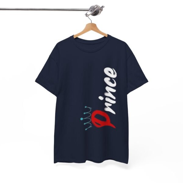 Playful Prince Unisex Heavy Cotton Tee - Perfect Gift for Young Kings - Image 5