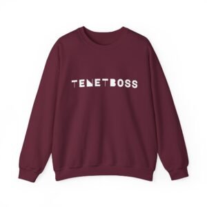 Trendy Unisex Crewneck Sweatshirt - TENETBOSS Design for Casual Comfort