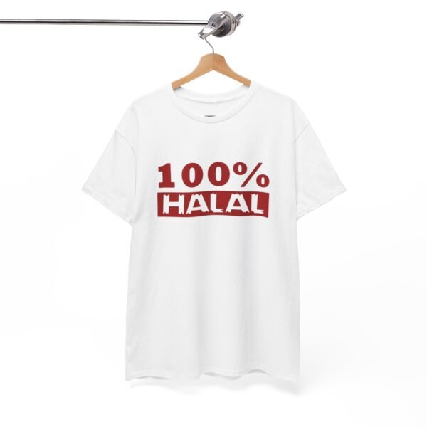 100% Halal Unisex Heavy Cotton Tee - Comfortable & Stylish Islamic Apparel - Image 13