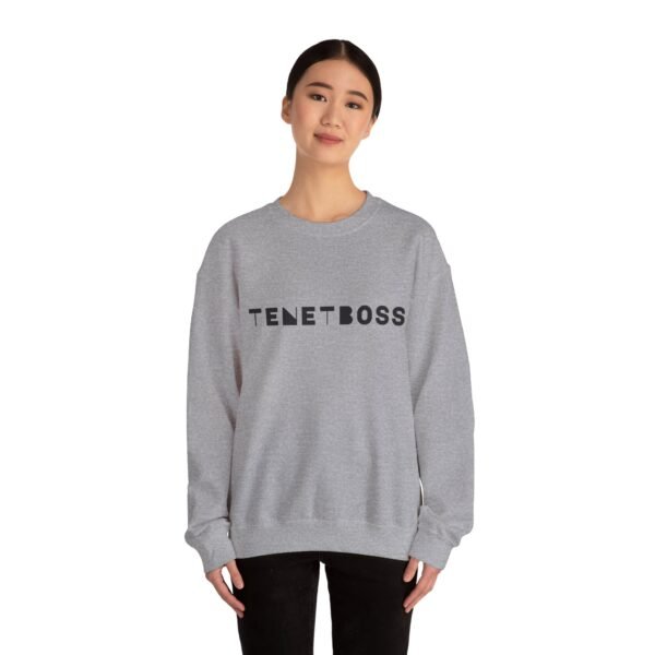 Unisex Heavy Blend™ Crewneck Sweatshirt - TENETBOSS Graphic Sweatshirt for Casual Style - Image 4