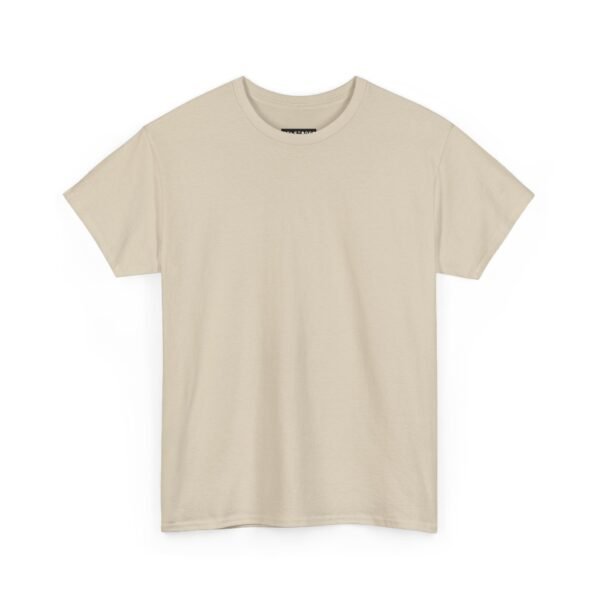 Sand color unisex Cotton Tee - Image 3