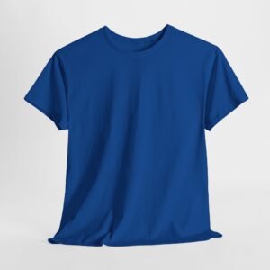 Royal color unisex Cotton Tee