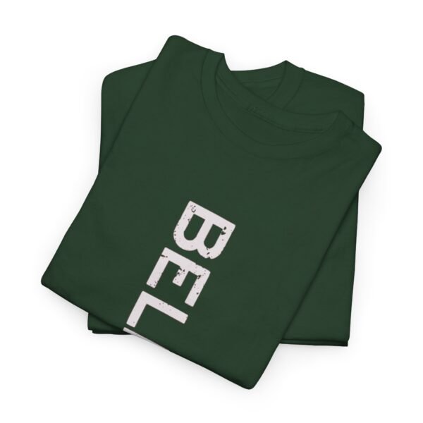 Inspirational 'BELIEVE' Unisex Heavy Cotton Tee - Image 21