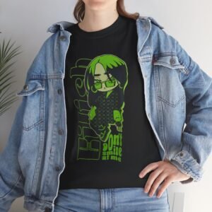 Don't Smile at Me Graphic Tee - girls Heavy Cotton Tee