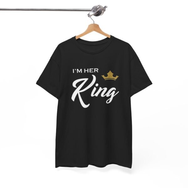I'm Her King Unisex Heavy Cotton Tee | Perfect Gift for Partners - Image 14