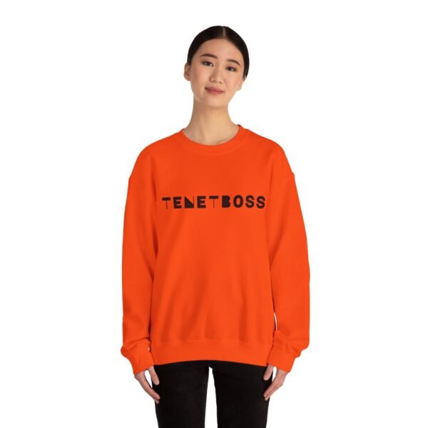 TenetBoss Unisex Heavy Blend Crewneck Sweatshirt - Perfect for Cozy Days and Casual Wear - Image 4