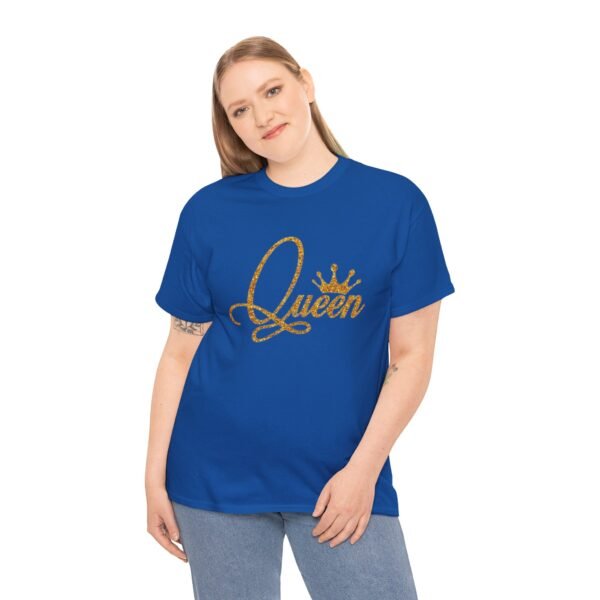 Queen Glitter Unisex Heavy Cotton Tee - Image 39