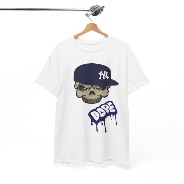 Dope Skull Unisex Heavy Cotton Tee - Streetwear Style - Image 14