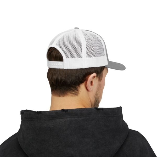 RUN Snapback Trucker Cap - Find Your Pace, Perfect for Runners and Outdoor Enthusiasts - Image 46