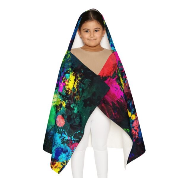 Vibrant Youth Hooded Towel for Pool and Beach Fun