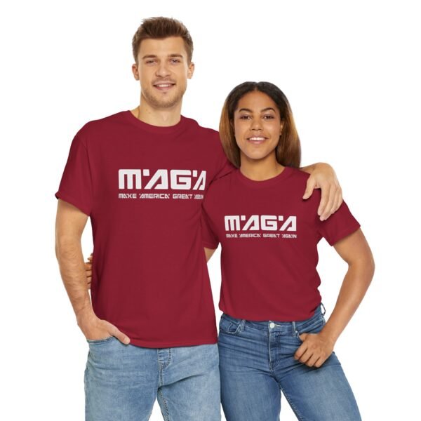 Unisex Heavy Cotton Tee - M'A'GA Make America Great Again Shirt - Image 19