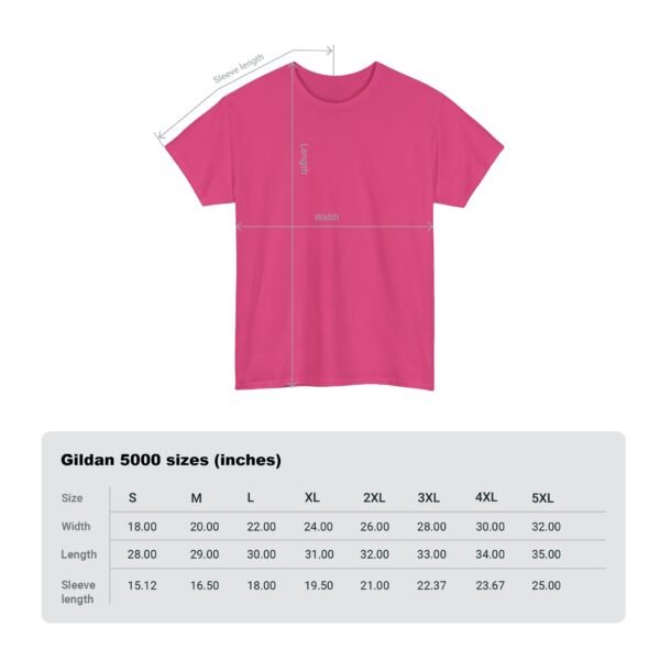 Heliconia color unisex Cotton Tee - Image 10