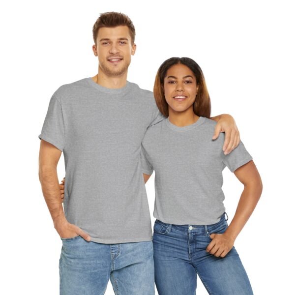 Sport grey color unisex Cotton Tee - Image 10