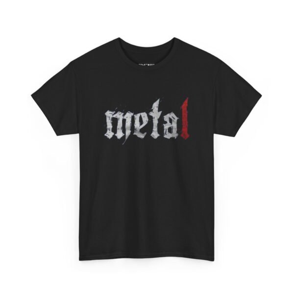 Unisex Heavy Cotton Tee - Metal Music Graphic Tee - Image 2